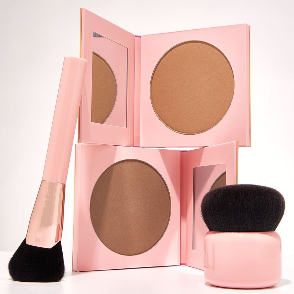 4PC COLLECTION Tarte Park Ave Princess Face & Body Bronzer LIGHT-MEDIUM